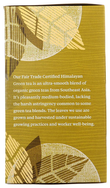 Allegro Tea, Organic Himalayan Green Tea Bags, 20 ct